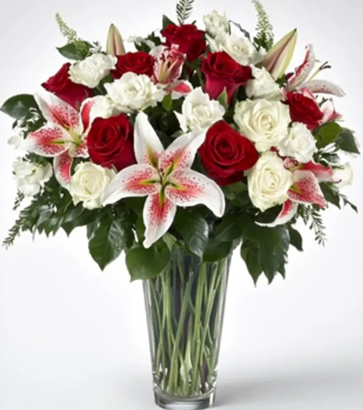 Vibrant floral display