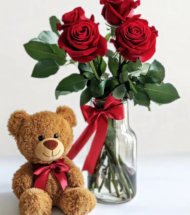 Cuddly Teddy Rose