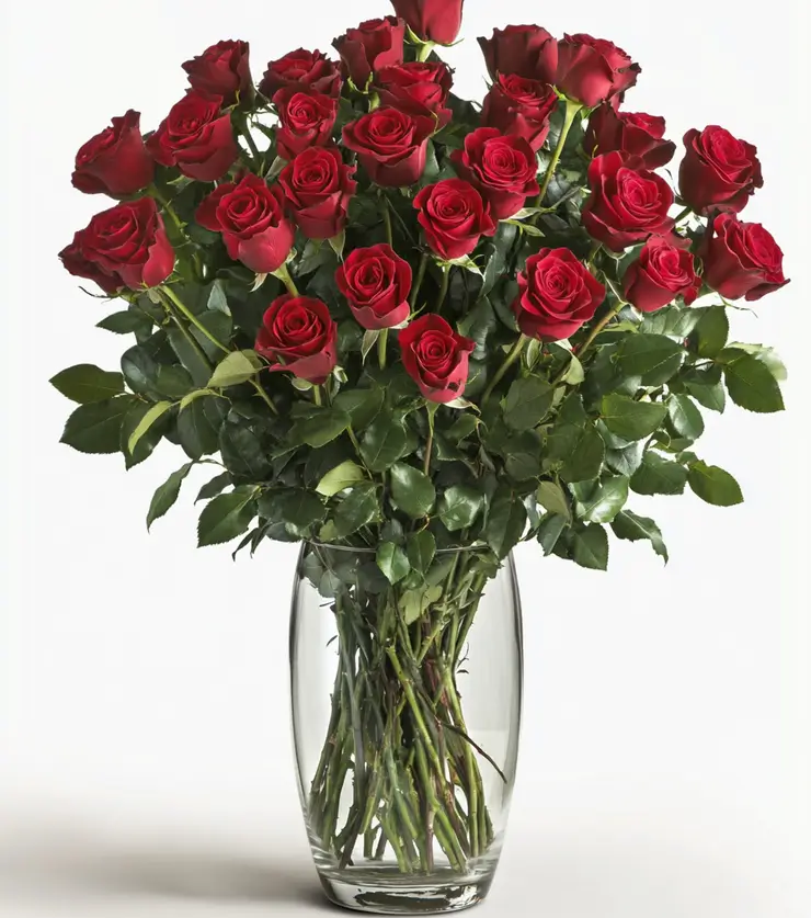 Two Dozen Red Roses